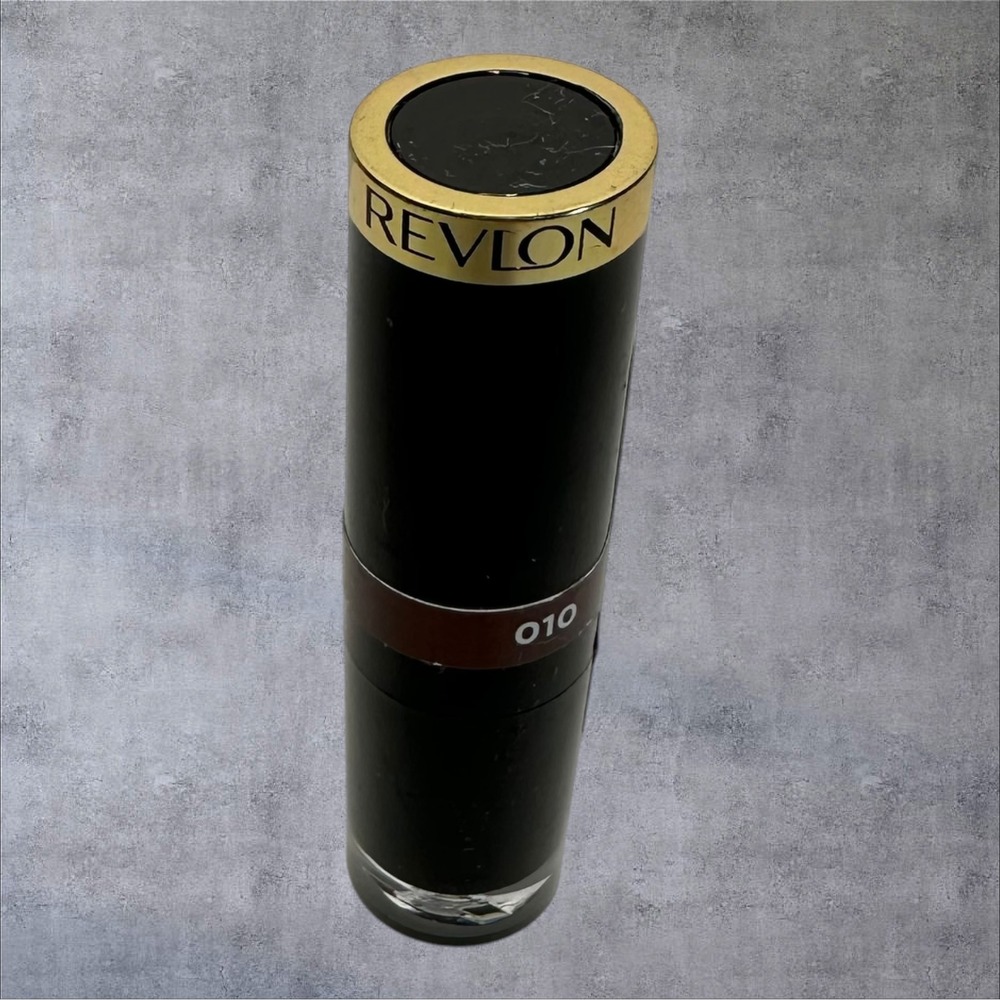 Revlon Glass Shine Lipstick .11oz 010 Chocolate Luster New Sealed High Shine